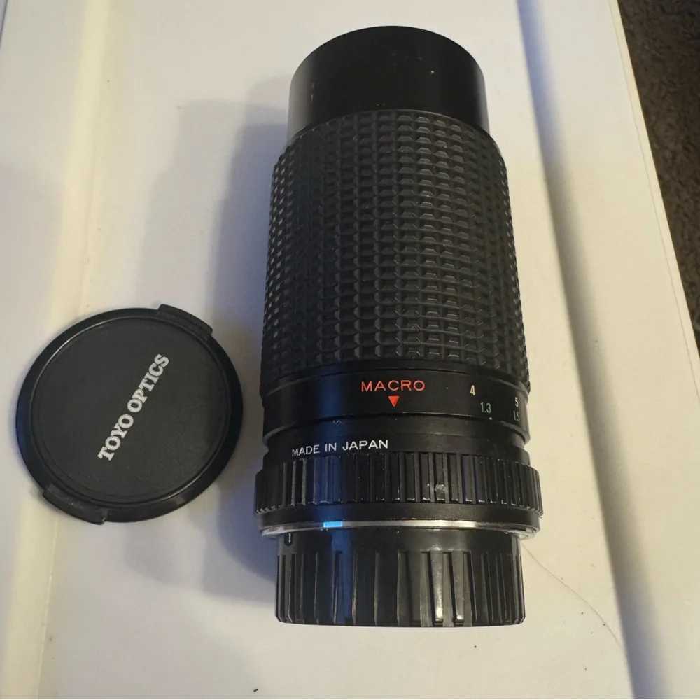 70-210mm f/4.5 Black Telephoto Camera Lens